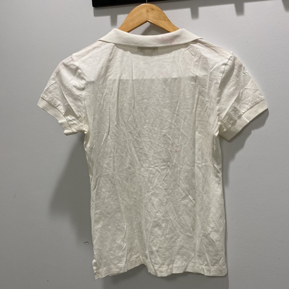 Banana Republic 3 button polo top white size medium - Picture 5 of 5